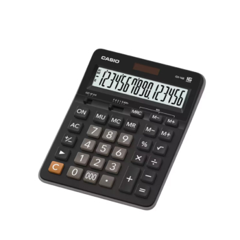 Calculatrice de Bureau CASIO GX-16B Noir