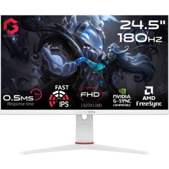 Ecran GAMEON 24.5'' IPS 180 Hz ARTIC PRO SERIES GOA24FHD180IPS Blanc