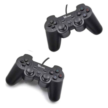 Manette Jeux Double Ucom Filaire Pour Pc (UC-JS704S2)