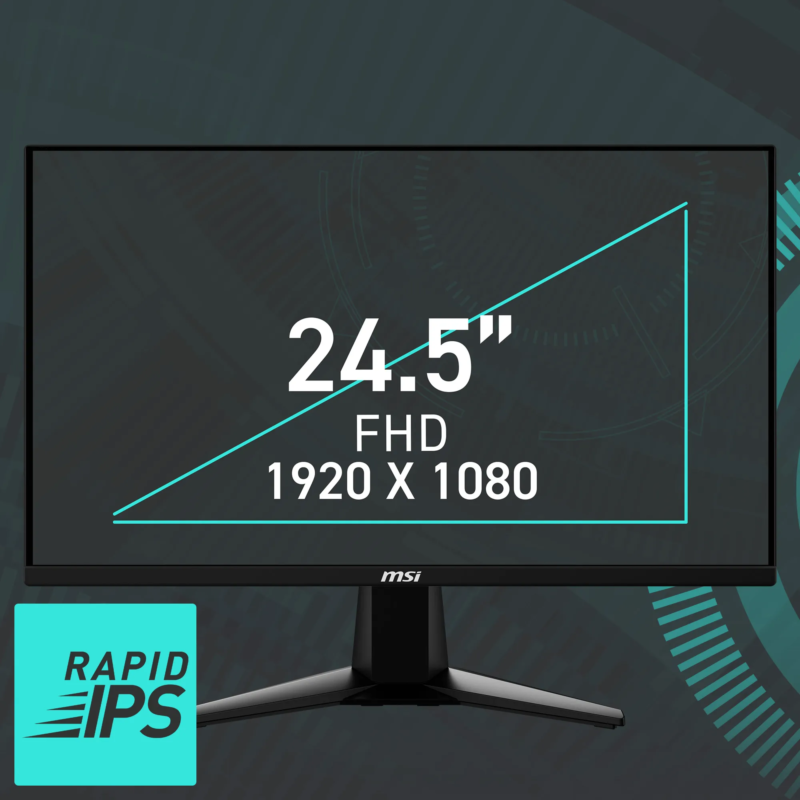 Ecran Gaming Msi G255F 24.5