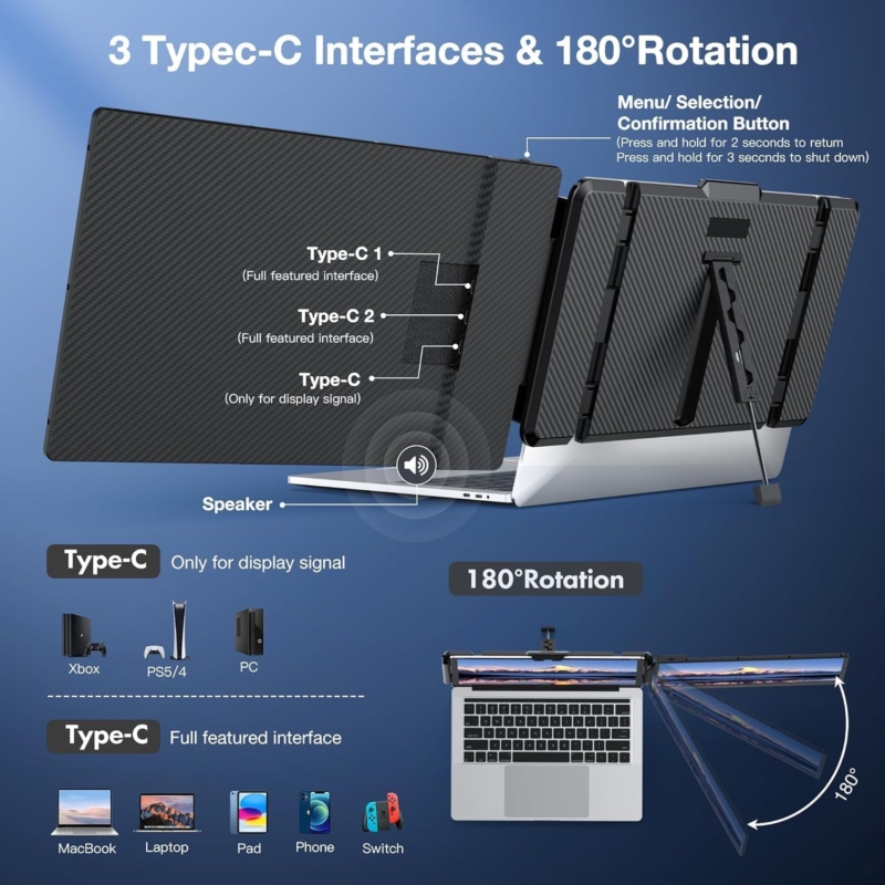 Extension Ecran Pc Portable 14&Quot; S1