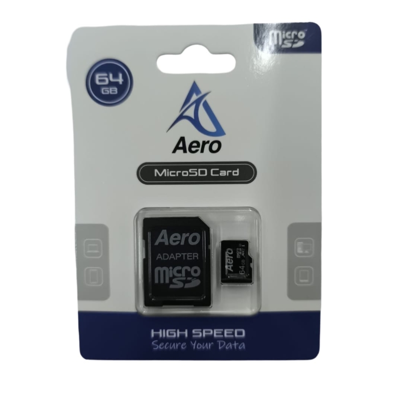 Carte Mémoire Micro Sd Aero 64Go Xc