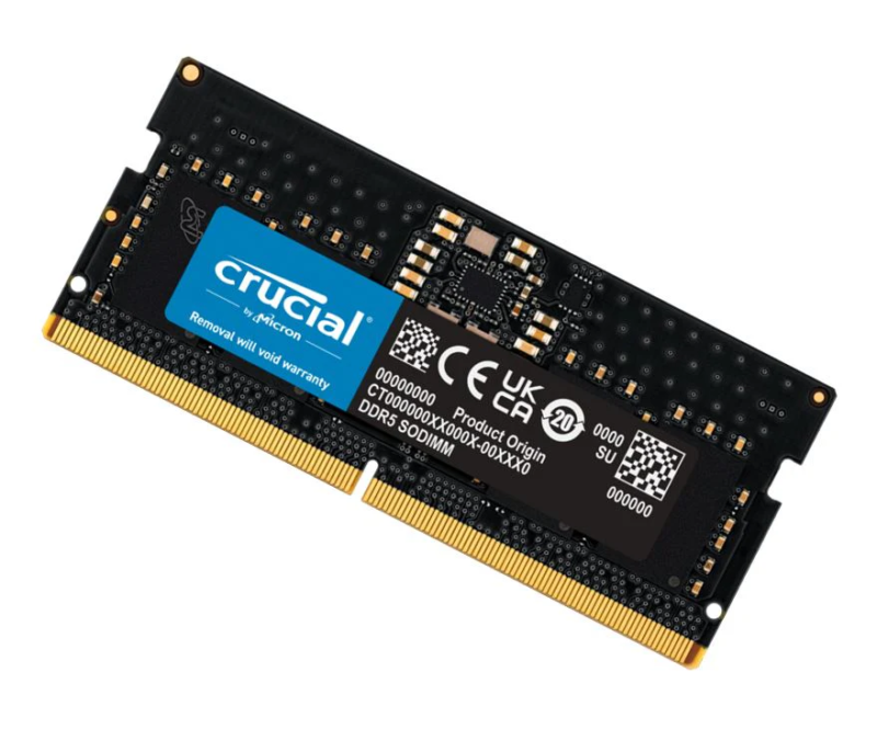 Barrette Mémoire Crucial 16Go Ddr5 5600Mhz Sodim