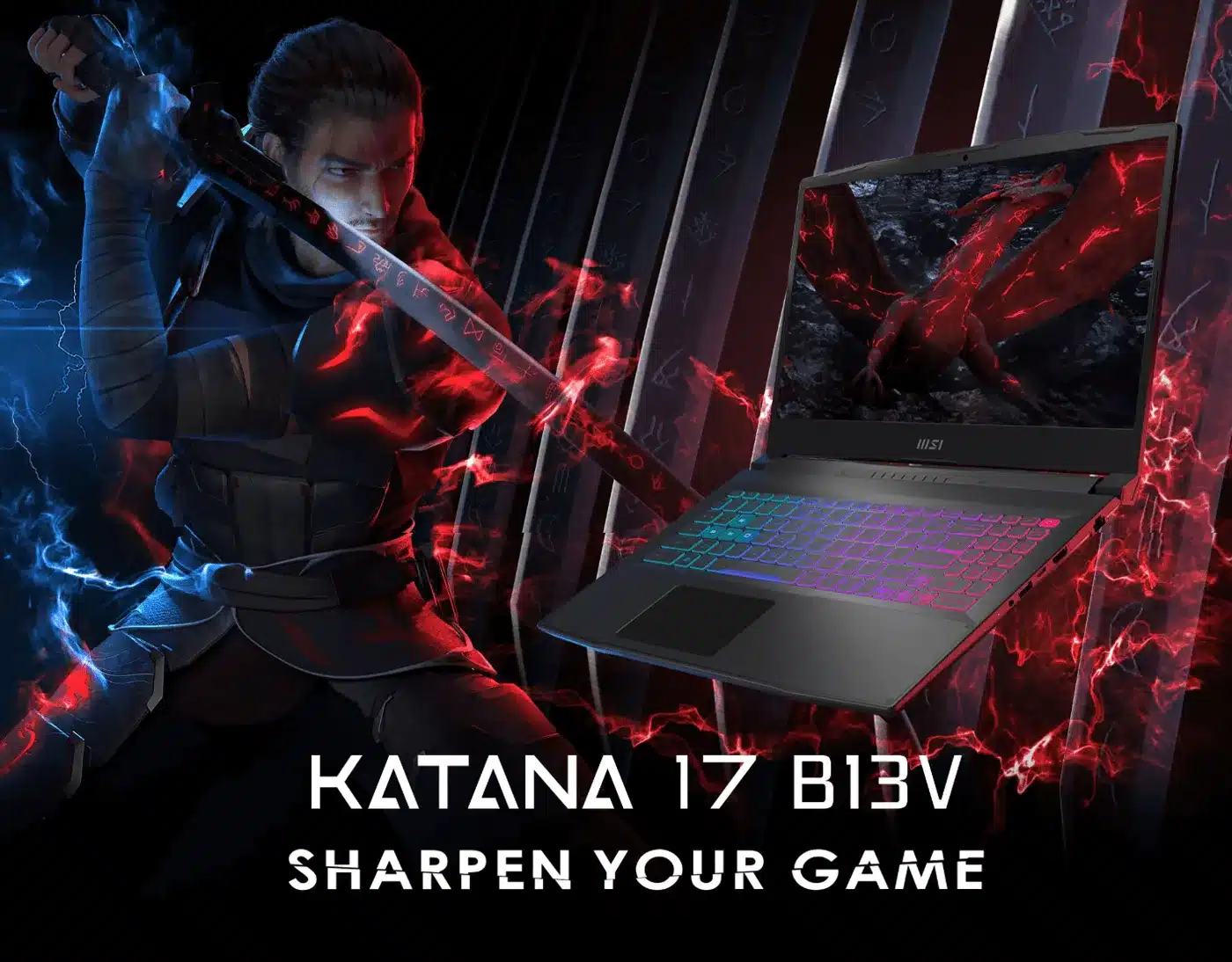 Msi Katana 17 B13Vfk I7 Rtx4060 1To 16Go Windows11 Msi Katana 17 B13Vfk 1043Fr