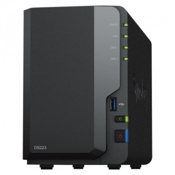 Serveur NAS Synology DiskStation DS223 Sans Disque