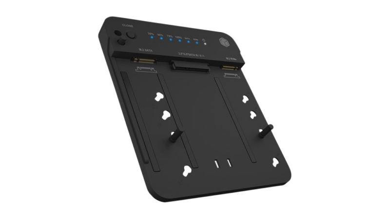 Station D'Accueil Icy Box Nvme Hdd Clonage Usb3.2