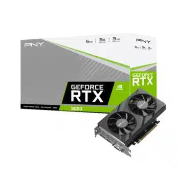 Carte Graphique Pny Nvidia Geforce Rtx 3050 6GO Verto Dual Fan GDDR6