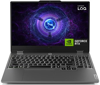 Pc Portable Gamer Lenovo LOQ 15IAX9E Ci7-13650HX 16Go 512Go SSD RTX4050
