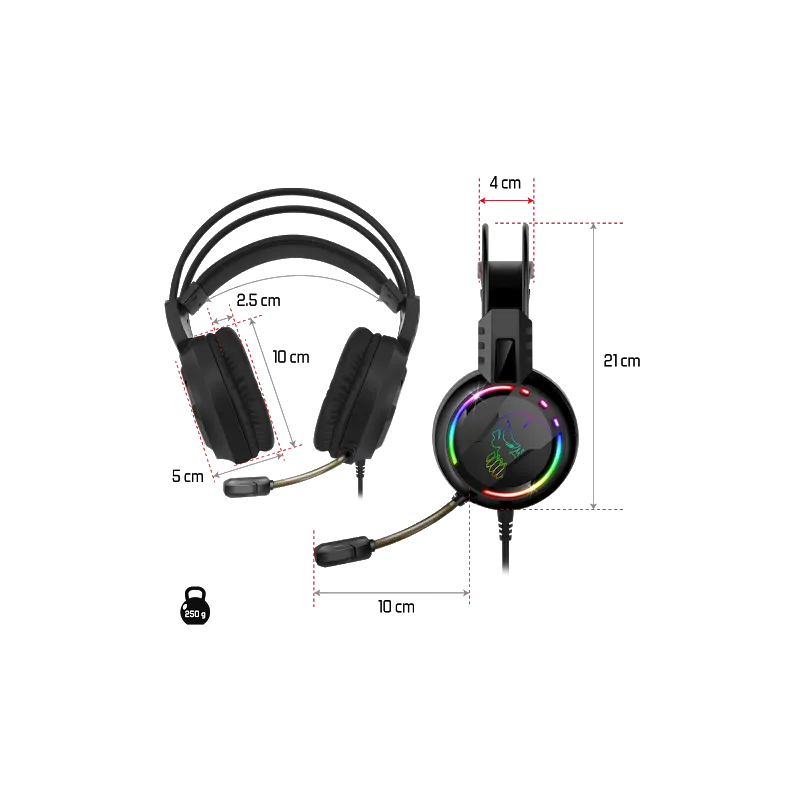 spirit of gamer pro h7