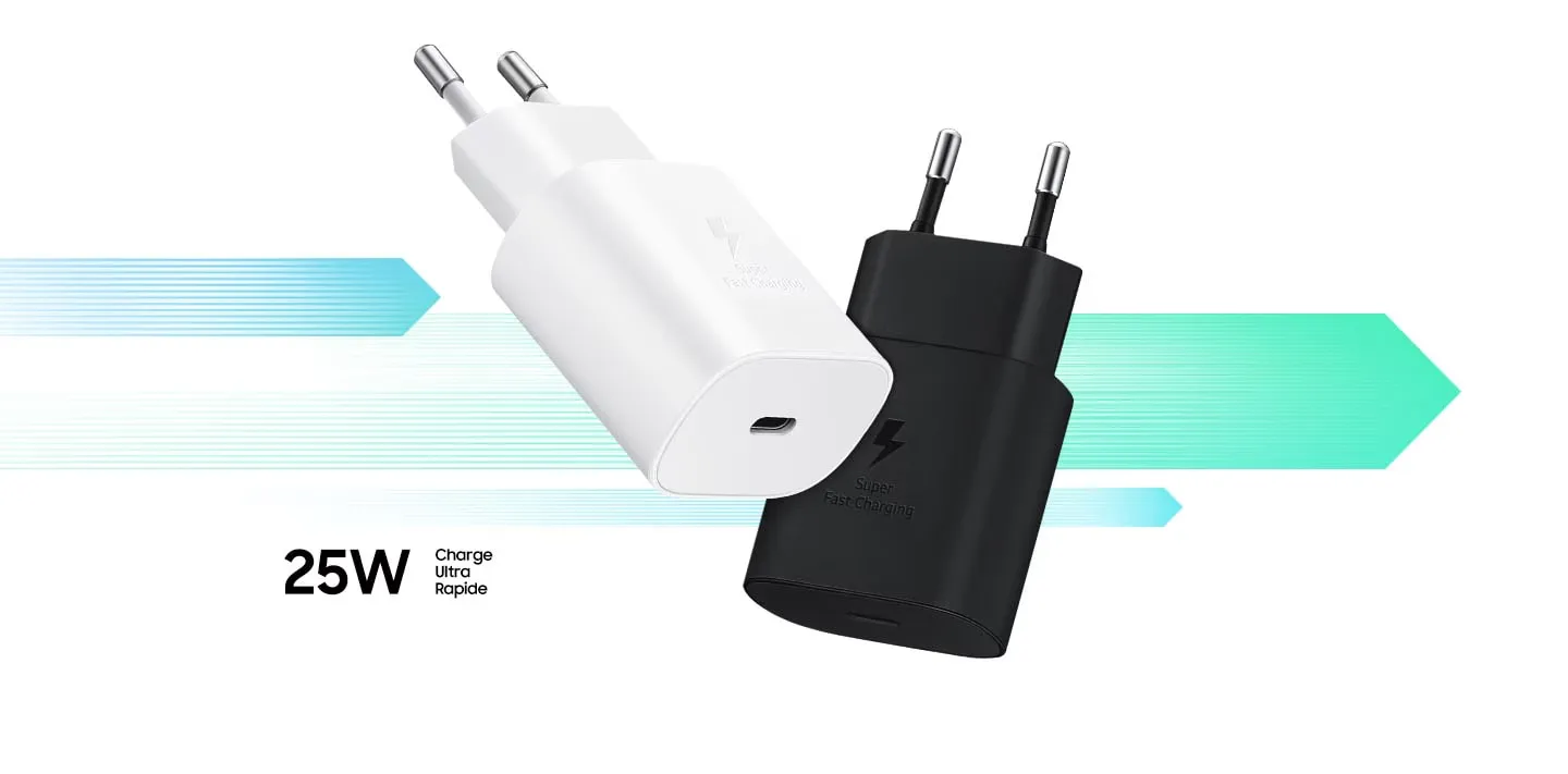 Adaptateur Chargeur Samsung 25W Usb-C Fast Charge Blanc 4 Adaptateur Chargeur Samsung 25W Usb-C Blanc