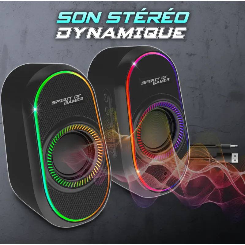 Haut Parleur Gamer Spirit Of Gamer Fanatic 500 Sans Fil Noir 4 Haut Parleur Gamer Spirit Of Gamer Fanatic 500 Sans Fil Noir – Image 4