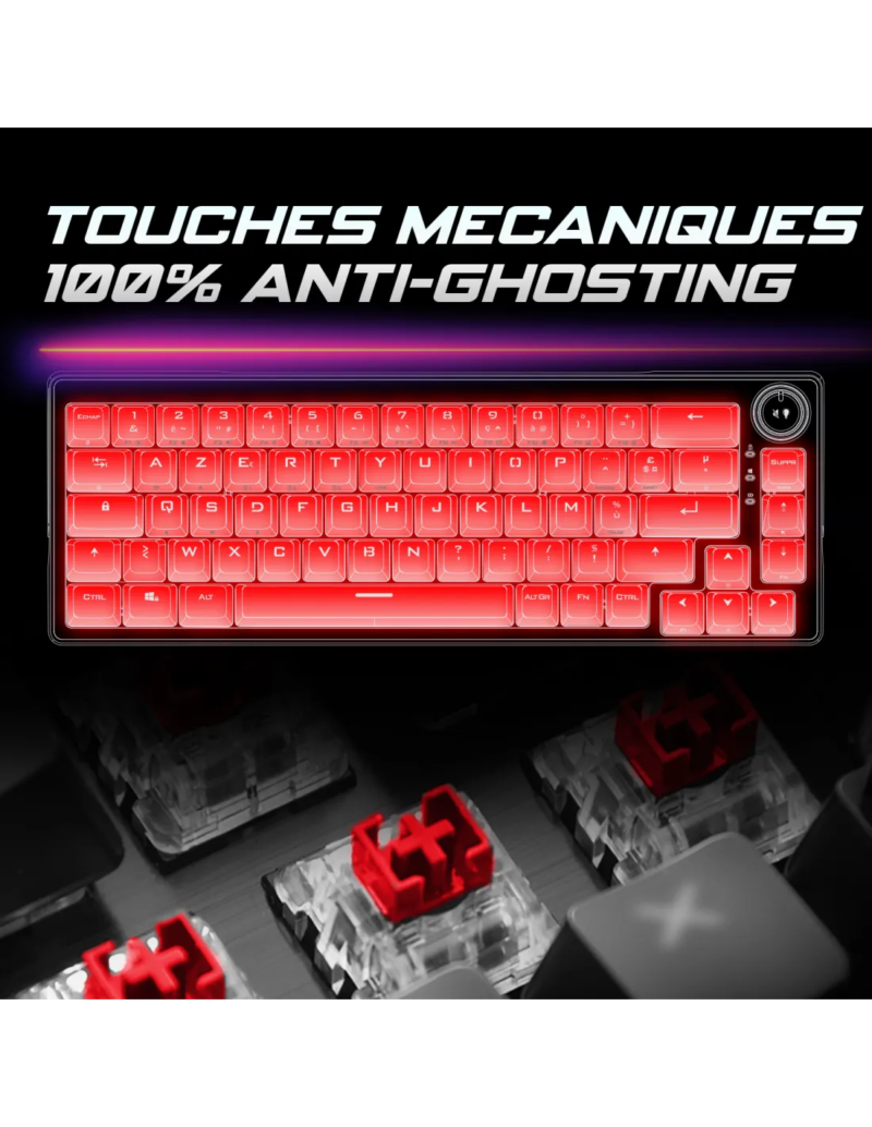 Clavier Gamer Sans Fil Spirit of Gamer Xpert K600 Noir – Image 4