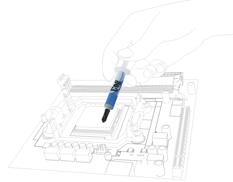Pâte Thérmique Aerocool Cog 4G 4 Pâte Thérmique Aerocool Cog 4G