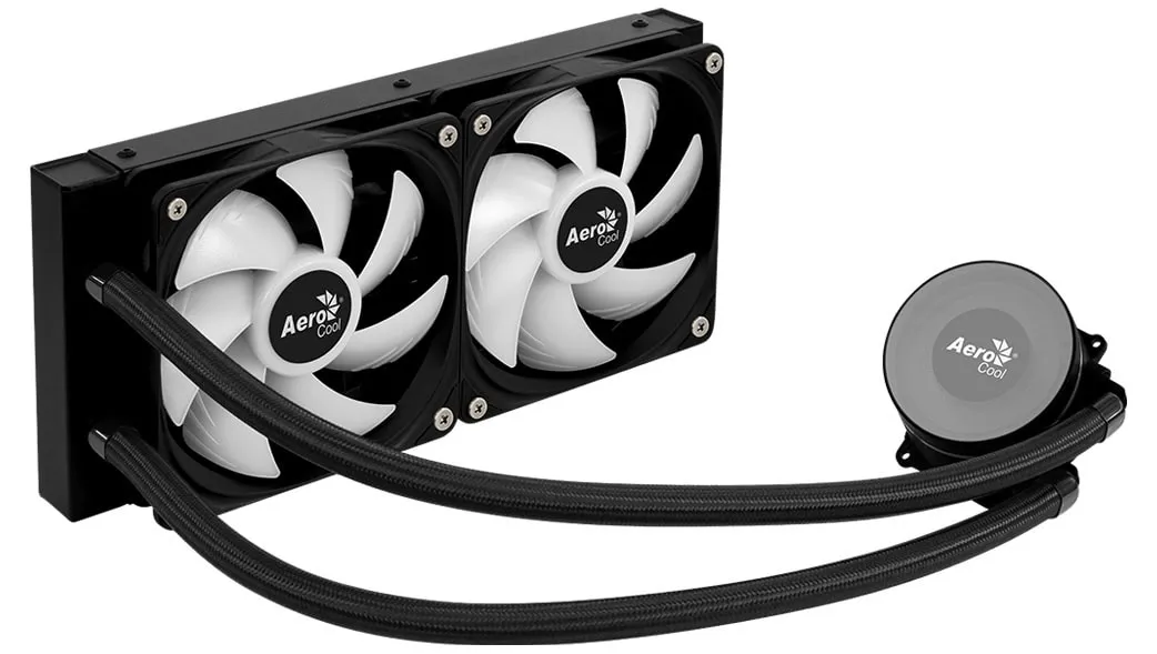 Watercooling Pwm 4-Pin Aerocool Oasis L240 Noir 4 Watercooling Pwm 4-Pin Aerocool Oasis L240 Noir – Image 4