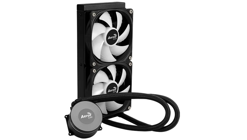 Watercooling Pwm 4-Pin Aerocool Oasis L240 Noir 3 Aerocool Oasis L240 Noir