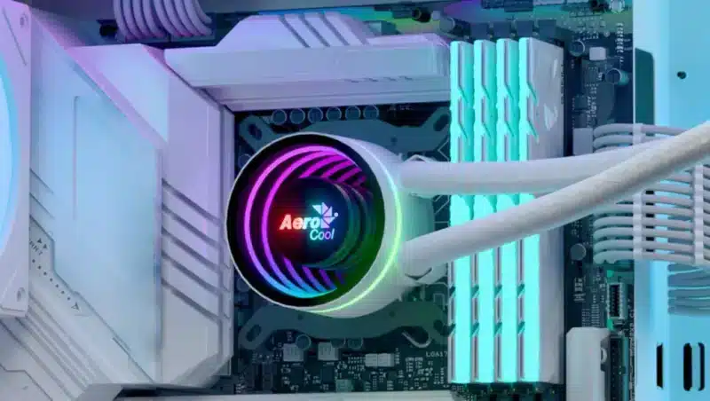 Watercooling Aerocool Oasis L360 White 5 Aerocool Oasis L360 White