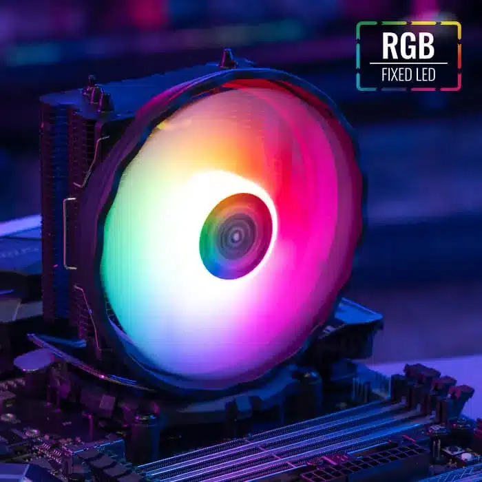 Ventilateur Aerocool Rave 3 Frgb Pwm 4-Pin 4 Aerocool Rave 3 Frgb