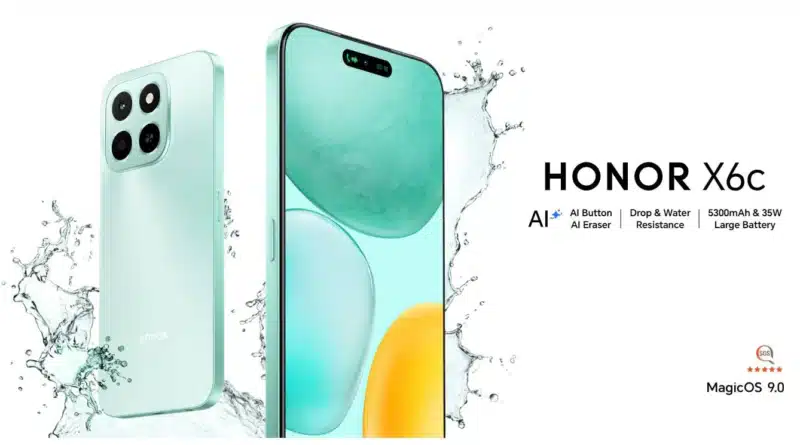 Smartphone Honor X6C 6/128 Blanc 50 Mp 4 Honor X6C 6/128 Blanc
