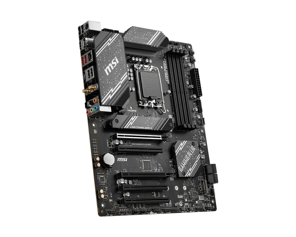 Carte Mère Msi B760 Gaming Plus Wifi Ddr5 6800 Mhz 256 Go Atx 5Xpci-E 3 Msi B760 Gaming Plus Wifi Ddr5 Atx