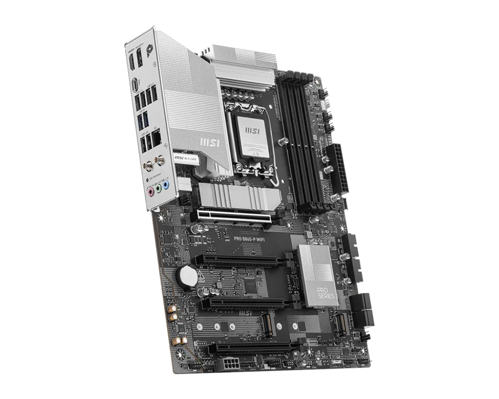 Carte Mère Msi Pro B860-P Wifi Atx Lga 1851 Ddr5 8800Mhz 4 Udimm 256Go 2 Msi Pro B860-P Wifi Atx Lga 1851