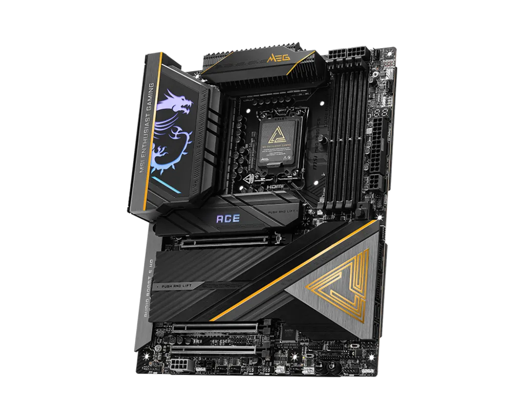 Carte Mère Msi Meg Z890 Ace Ddr5 9200Mhz 256 Go Atx 3 Carte Mère Msi Meg Z890 Ace Ddr5 9200Mhz 256 Go Atx – Image 3