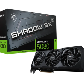 MSI Nvidia GeForce RTX 5080 16G Shadow 3x OC