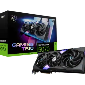 MSI GeForce RTX 5070 12G GAMING TRIO OC Black