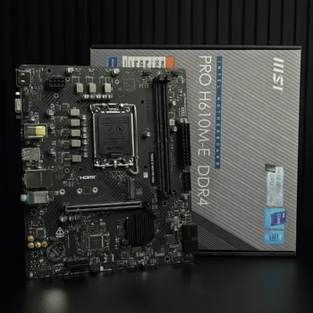 MSI PRO H610M-E DDR4 3200 MHz