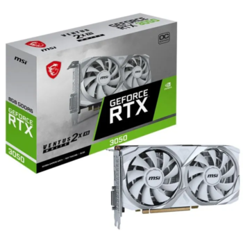 msi geforce rtx 3050 ventus 2x xs white 8g oc