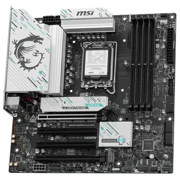 Carte Mère Msi B860M Gaming Plus Wifi Ddr5 8800 Mhz 256 Go 2 Msi B860M Gaming Plus Wifi Ddr5