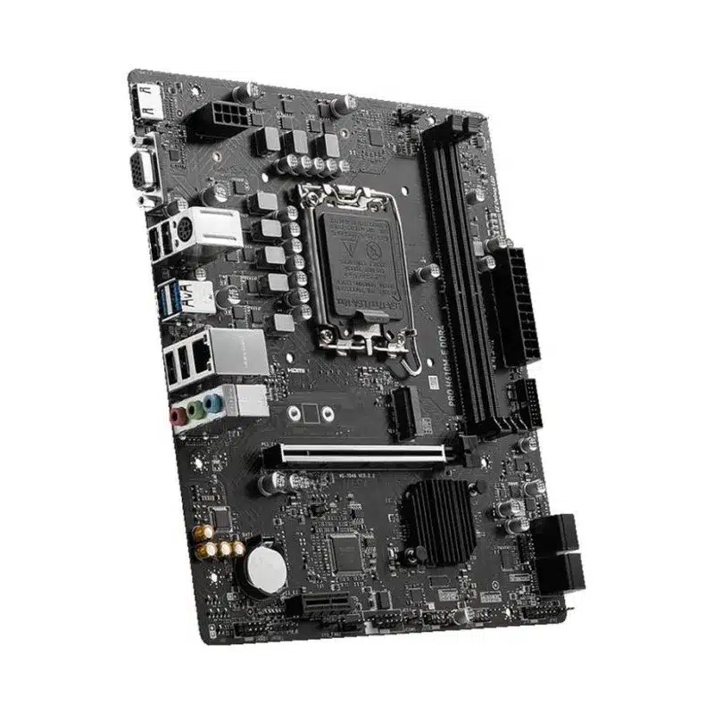 Carte Mère Msi Pro H610M-E Ddr4 3200 Mhz 64 Go Ram 2 Carte Mère Msi Pro H610M-E Ddr4 3200 Mhz 64 Go Ram – Image 2