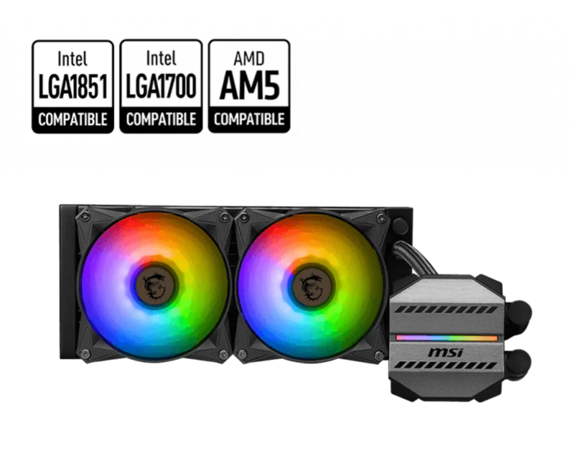 Kit Watercooling Msi Mag Coreliquid A13 240 Noir 4 Msi Mag Coreliquid A13 240 Noir