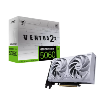 MSI GeForce RTX 5060 8G Ventus 2X OC Blanc
