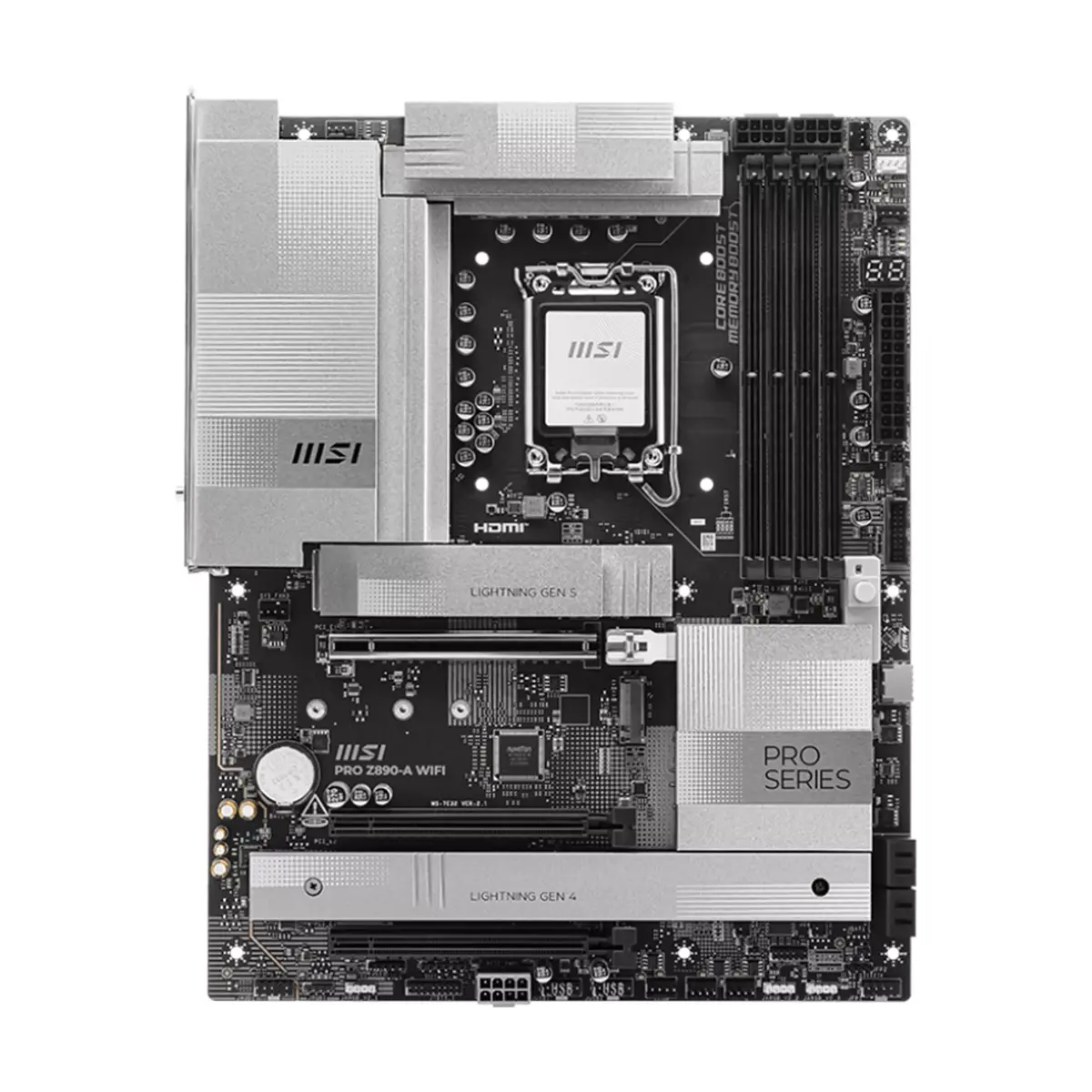 Carte Mère Msi Pro Z890-A Wifi Atx 4Xddr5 9200Mhz 256Go 4 Msi Pro Z890 A Wifi 256Go