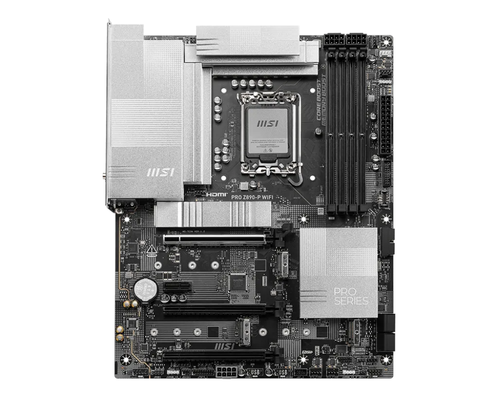 Carte Mère Msi Pro Z890-P Wifi Atx 4X Ddr5 9200Mhz 256Go 2 Msi Pro Z890-P Wifi