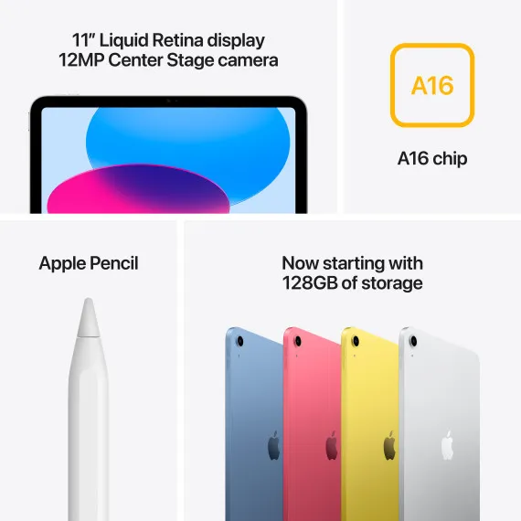Tablette Apple Ipad 11 128 Go Bleu 3 Tablette Apple Ipad 11 128 Go Bleu