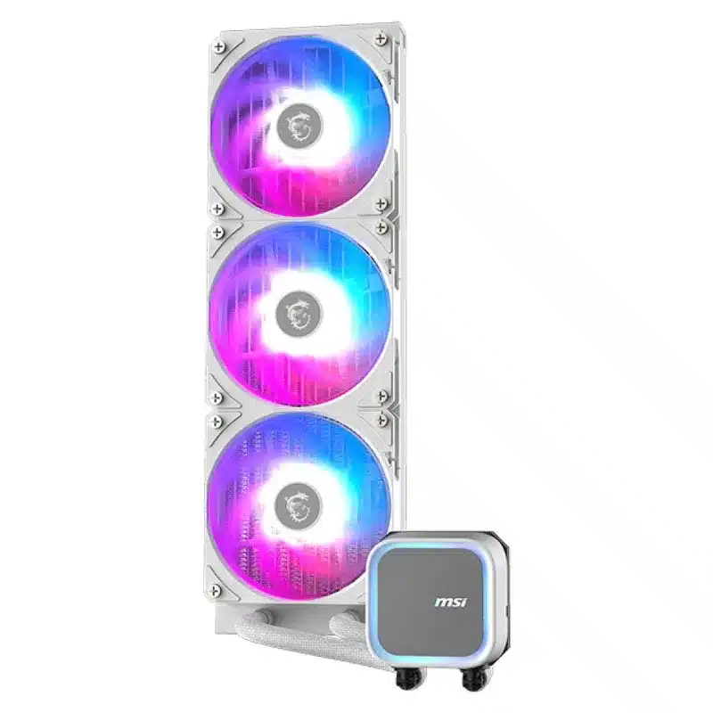 Kit Watercooling Msi Mag Coreliquid A13 360 Blanc 2 Kit Watercooling Msi Mag Coreliquid A13 360 Blanc – Image 2