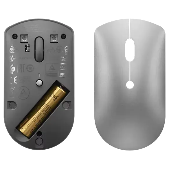 Souris Bluetooth Silencieuse Lenovo 600 Gris 4 Souris Silencieuse Lenovo 600 Bluetooth