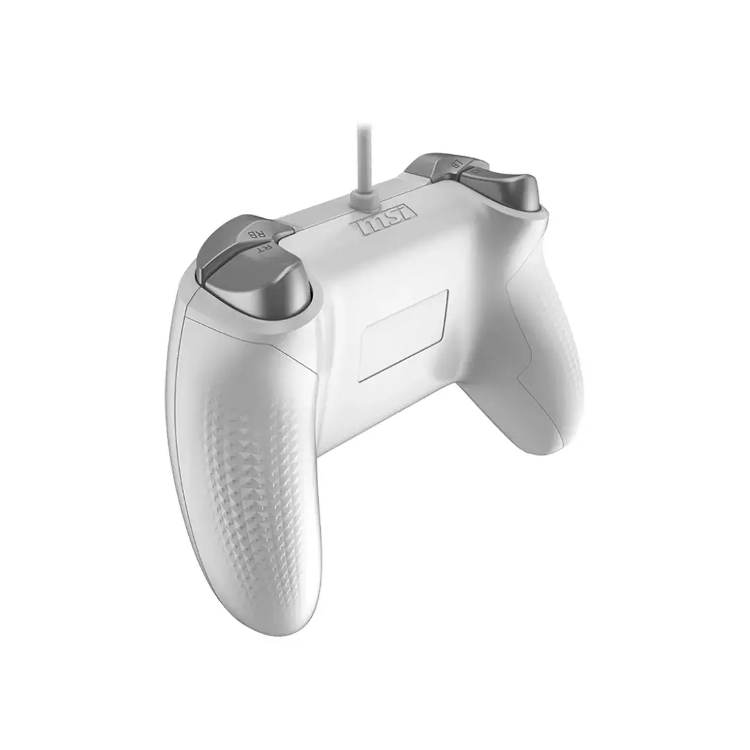Manette Gaming Filaire Msi Force Gc200 Blanc 3 Msi Force Gc200 White