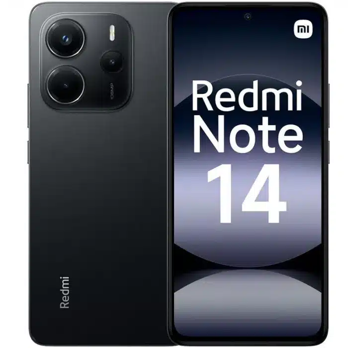 Smartphone Xiaomi Redmi Note 14 6Go 128Go Midnight Black 1 Xiaomi Redmi Note 14 6Go 128Go Midnight Black