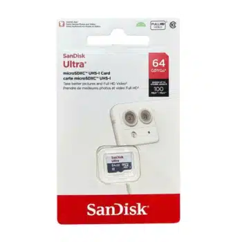 Carte Mémoire Micro SDXC SANDISK Ultra 64Go