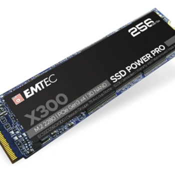Disque SSD EMTEC X300 256Go M2 NVMe 2280