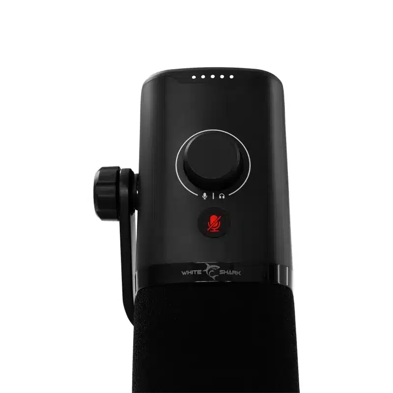 Microphone Gamer Filaire White Shark Dsm 04 Udukku Cardioïde Noir 2 Microphone Gamer Filaire White Shark Udukku Dsm 04 Noir Q