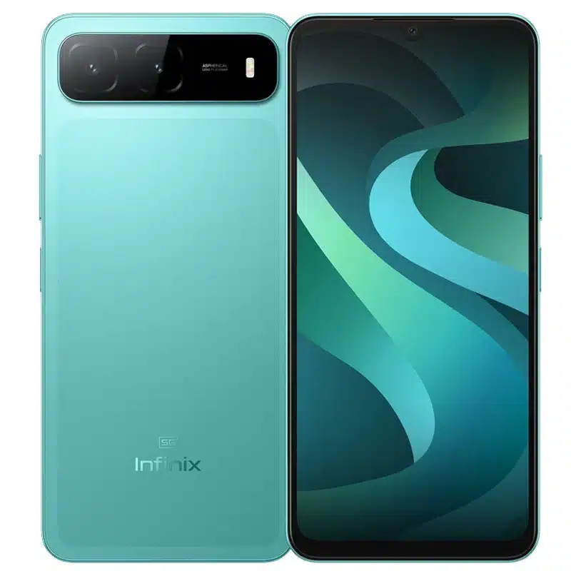 Smartphone Infinix Hot 60I 5G 4 Go 128 Go 50 Mp Ip64 Vert Mousson 1 Infinix Hot 60I 5G 4/128 Vert