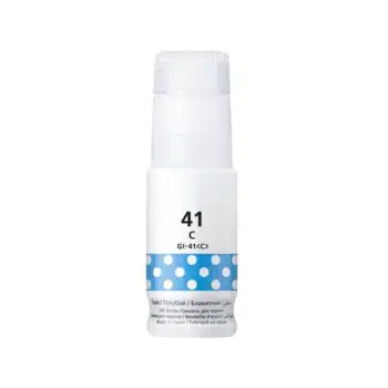 Bouteille Encre Adaptable Canon GI 41 Cyan