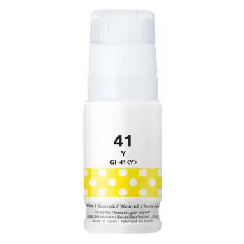 Bouteille Encre Adaptable Canon GI 41 Jaune