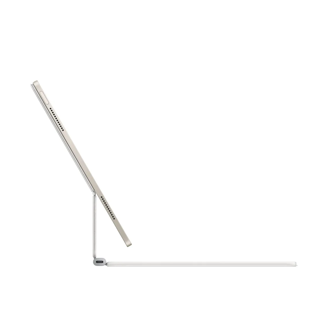 Clavier Apple Ipad Air 13 Pouces M3 Avec Touchpad Blanc 3 Mdfw4F Av2