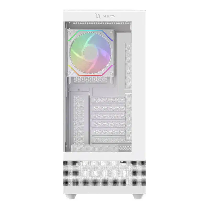 Boitier Gamer Moyen Tour Aqirys Antlia 6 Ventillateurs Argb Blanc 3 Boitier Gamer Moyen Tour Aqirys Antlia Atx 6 Fans Argb White (2)