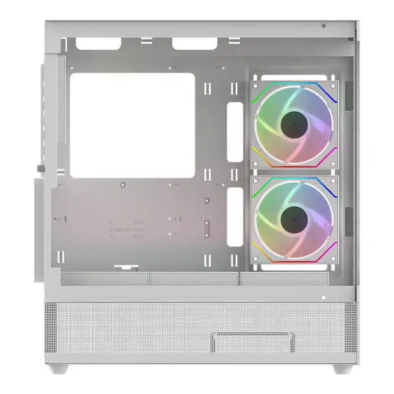 Boitier Gamer Moyen Tour Aqirys Antlia 6 Ventillateurs Argb Blanc 5 Boitier Gamer Moyen Tour Aqirys Antlia Atx 6 Fans Argb White (5)