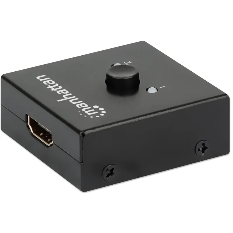Commutateur Hdmi Bidirectionnel 4K À 2 Ports Manhattan 2 Commutateur Hdmi Bidirectionnel 4K A 2 Ports (1)